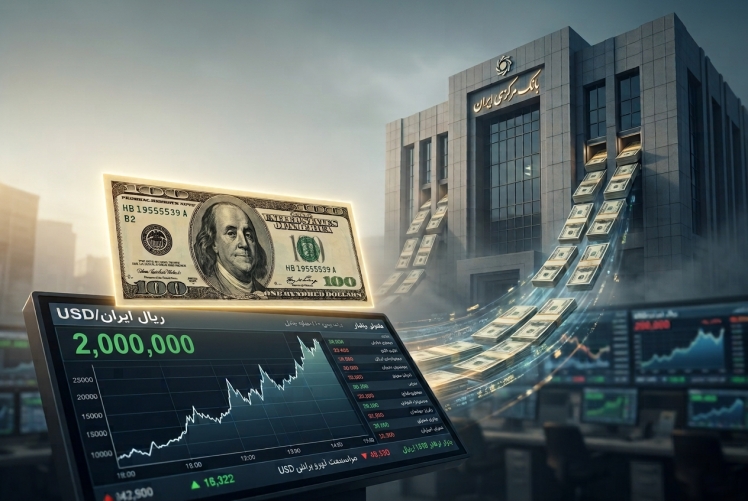 بانک مرکزی دلار میفروشد؛ اما آیا میتواند بازار ۲۰۰ هزار تومانی را شکست دهد؟